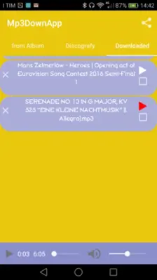 Mp3DownApp android App screenshot 4