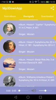 Mp3DownApp android App screenshot 5
