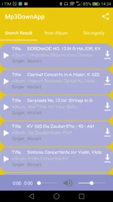 Mp3DownApp android App screenshot 6